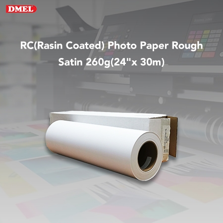 RC(Rasin Coated) Photo Paper Rough Satin 260g (24