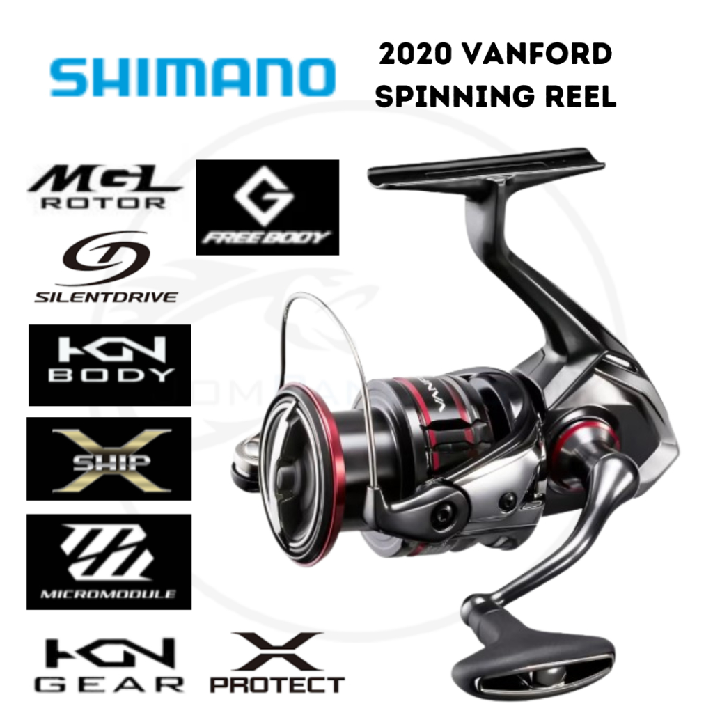 20 BRAND NEW SHIMANO VANFORD Spinning Reel With FREE GIFT & 1 YEAR