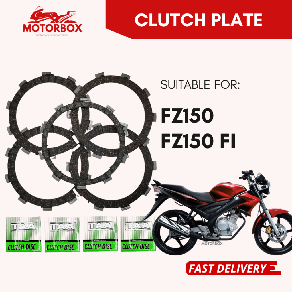 YAMAHA FZ150 CLUTCH PLATE SET TAA FZ 150 FI CLUTCH LINING CLUTCH