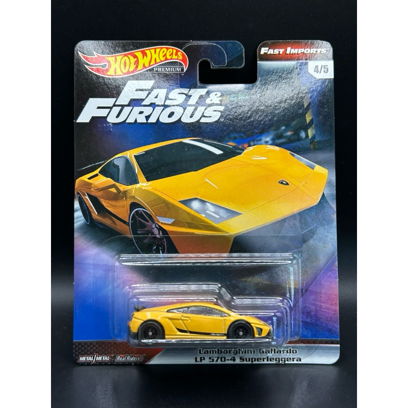 Hot Wheels Lamborghini Gallardo LP 570-4 Superleggera Fast & Furious ...