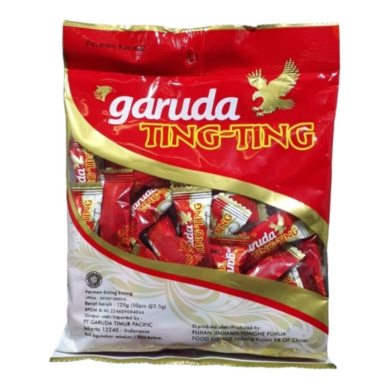 Permen Kacang Garuda Ting Ting 125g (50pcs) | Shopee Malaysia