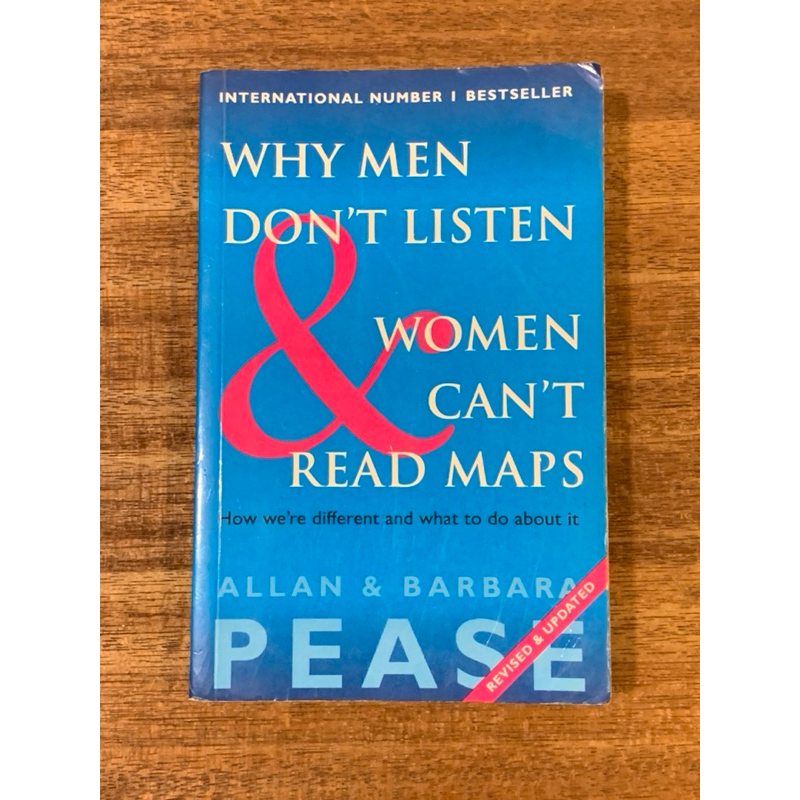 WHY MEN DON’T LISTEN & WOMEN CAN’T READ MAPS ; How we’re different and ...