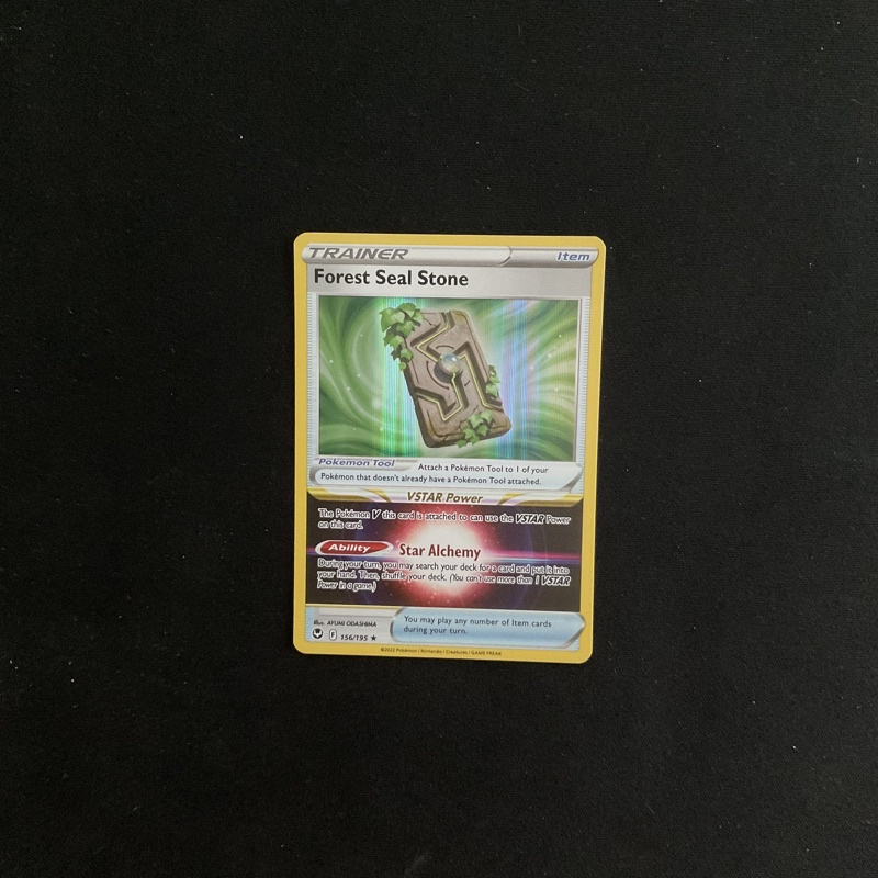 forest seal stone pokemon card value Forest Seal Stone [Prize Pack] #156 Prices | Pokemon Silver Tempest