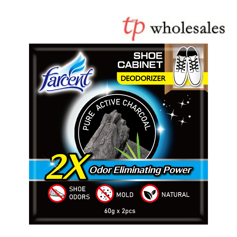 FARCENT SHOE/ SHOE DEODORIZER 120G (2 X 60G) Shopee Malaysia