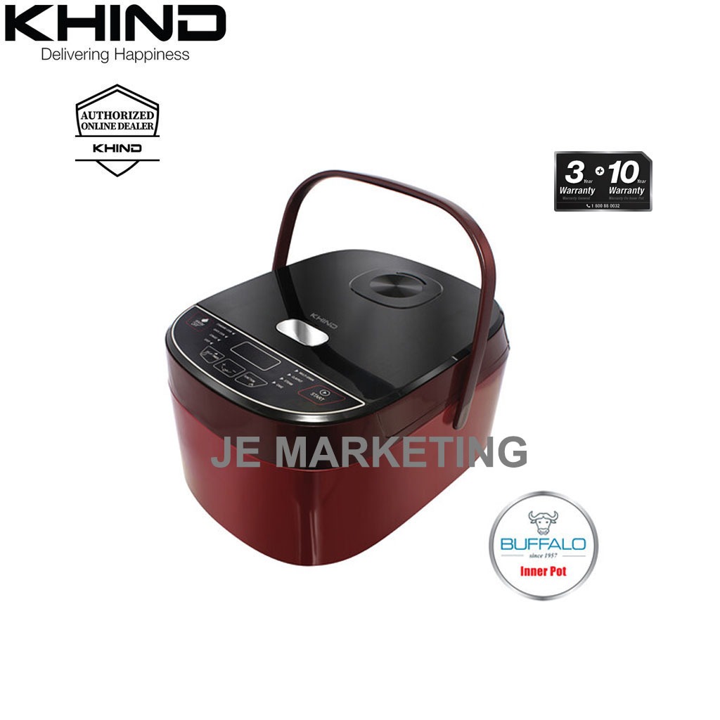 KHIND DIGITAL ANSHIN RICE COOKER (1.8L) RCM18SS | Shopee Malaysia