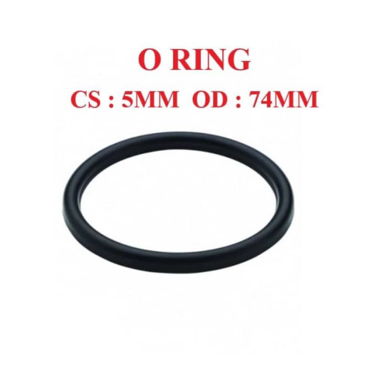 Guarnizioni O-ring In Gomma Nitrile - 5 Pezzi, 180mm OD X 5mm | Per Riparazioni Motore E Idrauliche Tenuta Dinamica - 3