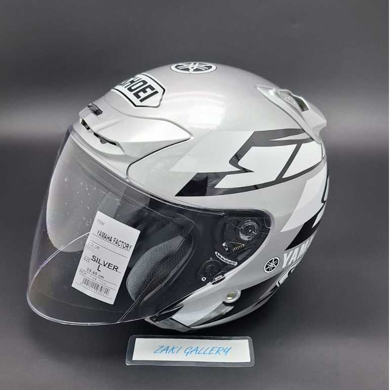 SHOEI J-FORCE 2/JF2 HELMET FACTORY RED/YELLOW/BLUE/SILVER TANDUK