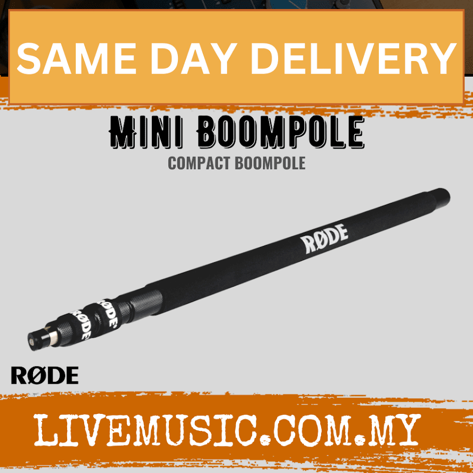 Rode Mini Boompole Compact Microphone Boom Pole ( Mini-Boompole ...