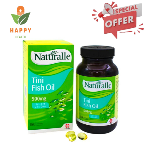 NATURALLE TINI FISH OIL 500MG CAPSULES 150'S Shopee Malaysia