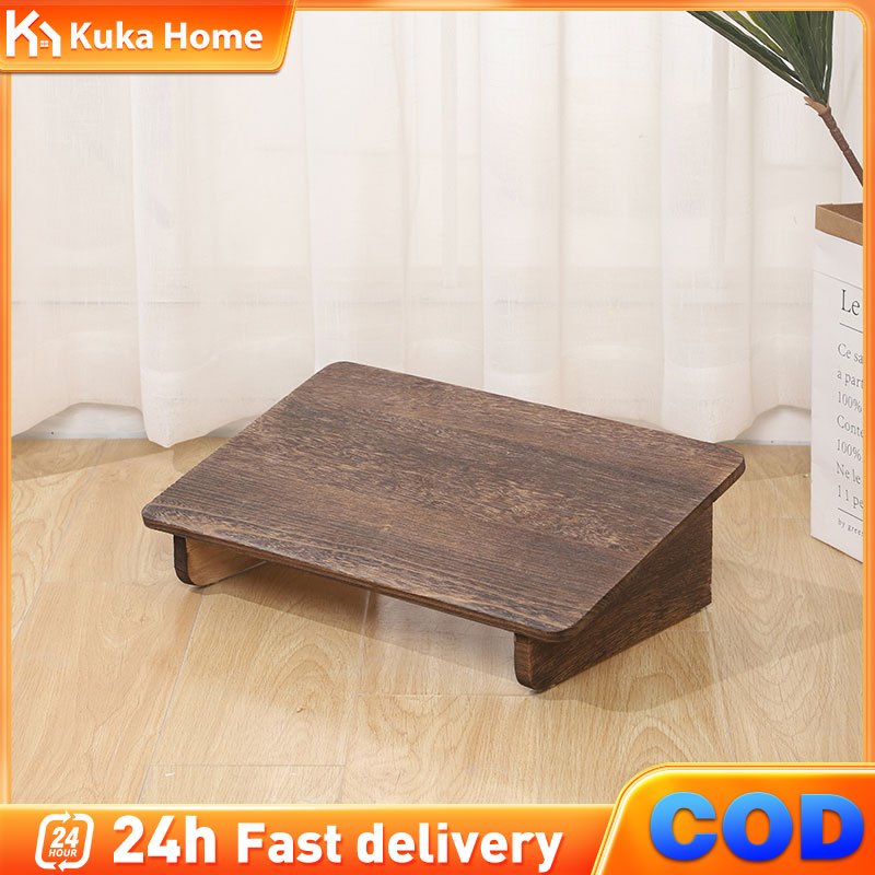 Foot Stool Alat Kaki Modern Comfortable Wooden Table Footstool ...