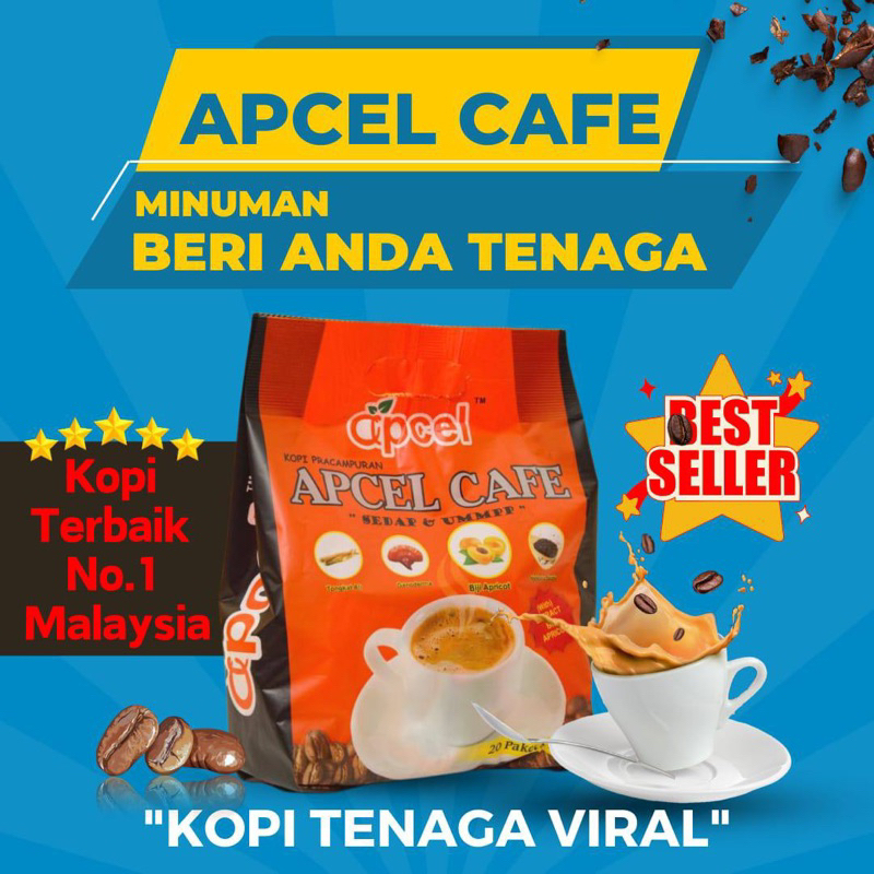 Apcel cafe / Coco + stevia - kopi apcel Original | Shopee Malaysia