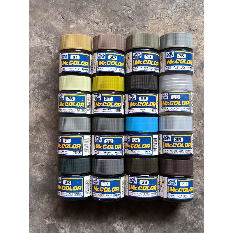 Mr Hobby Mr Color C21 C22 C23 C25 C26 C27 C28 C30 | Shopee Malaysia