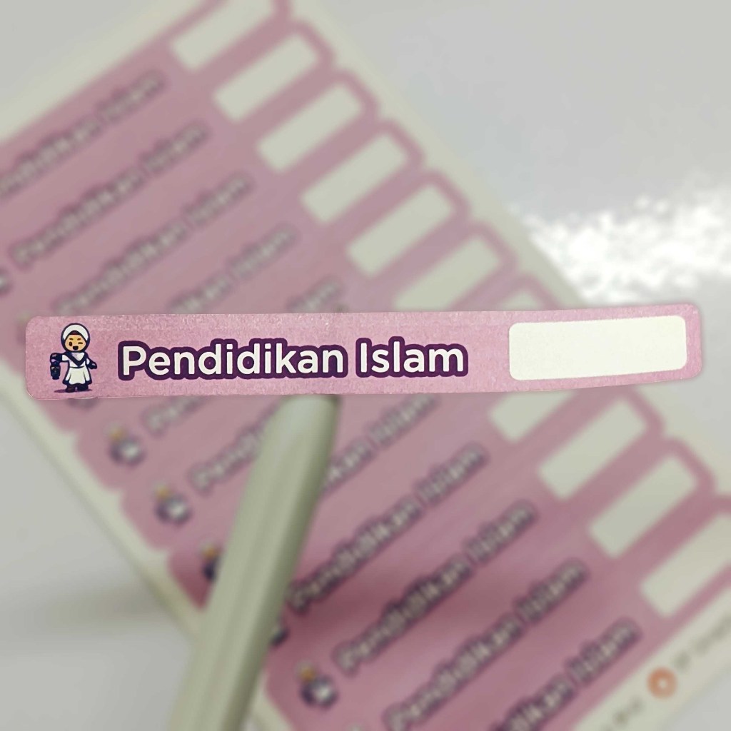 Sticker Subjek Mata Pelajaran (SEKOLAH RENDAH) /boleh ditulis~loose ...