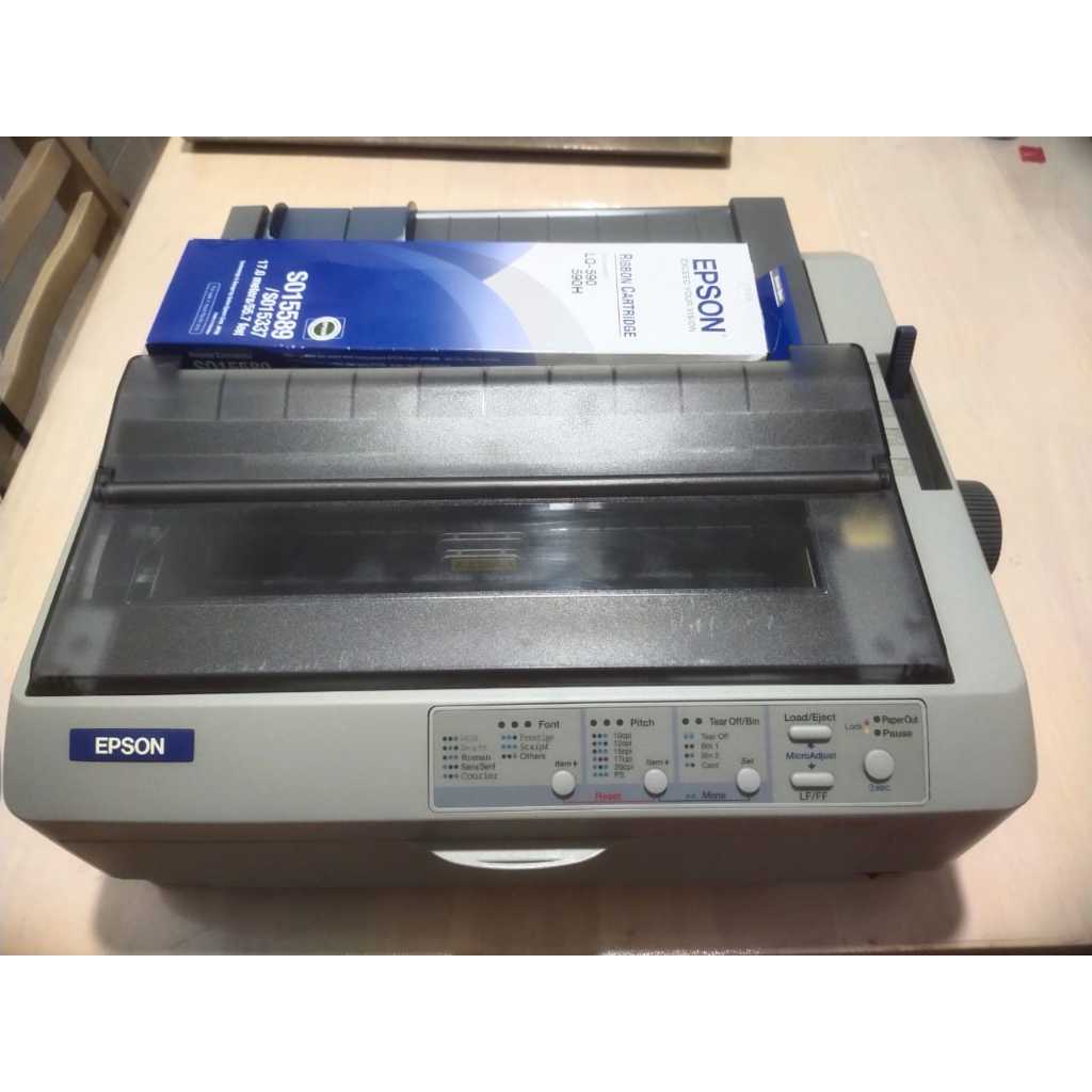 Epson Lq 590 Dot Matrix Printer Shopee Malaysia