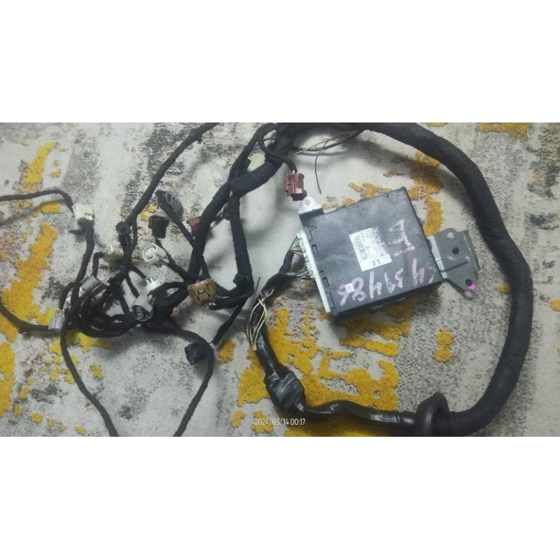 ORIGINAL WIRING ENJIN DAIHATSU L7 N/A JAPAN COMPLETE ECU CODE 71 ...