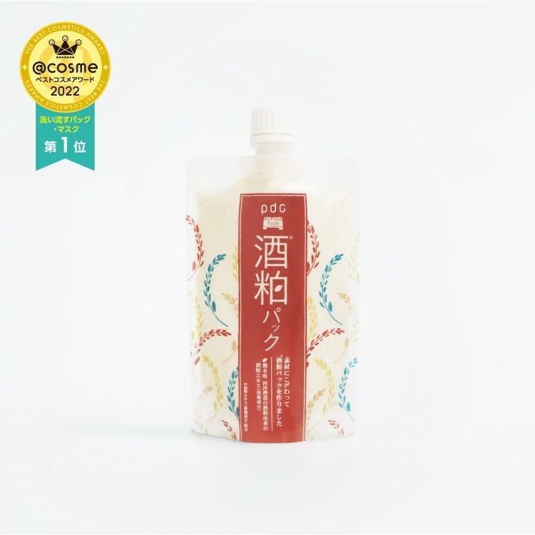 pdc Wafood Made Sake Kasu Sake Lees Wash Off Mask, 170g | Shopee Malaysia