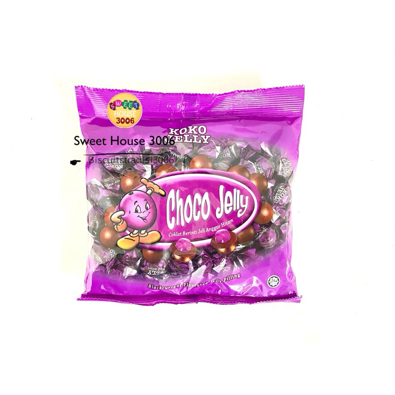 Cocoaland Koko Jelly Chocolate Ball Childhood Snacks Jajan Coklat Bulat ...