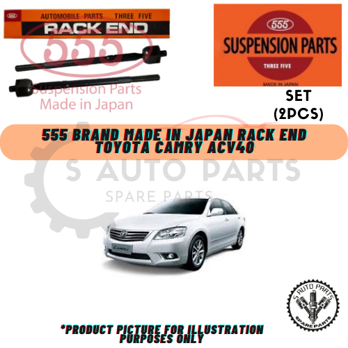 TOYOTA CAMRY ACV40 / ACV41 555 BRAND MADE in JAPAN RACK END | Shopee ...