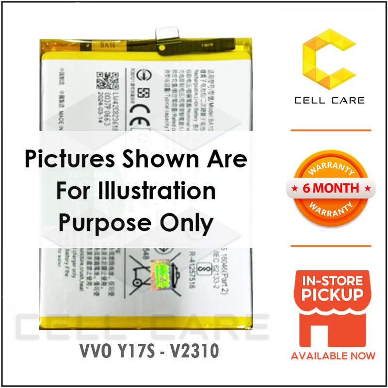 Battery For VIVO Y17S / V2310 BA10 (4850mAh) | Shopee Malaysia