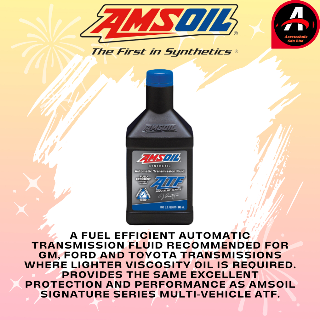 [Ready Stock] AMSOIL USA Signature Series Fuel-Efficient Synthetic ...