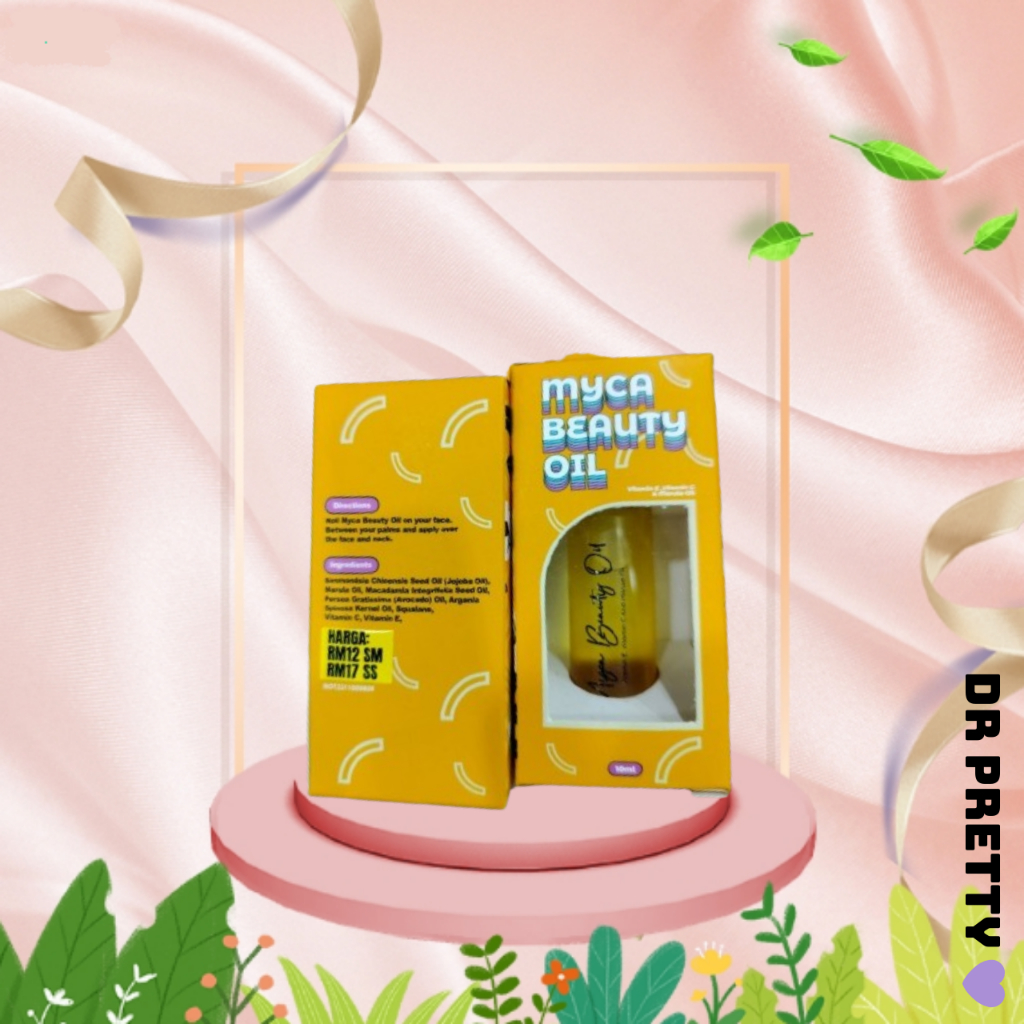 Myca Beauty Oil / Myca Pera Beauty MBO Face Vitamin E C Marula Oil