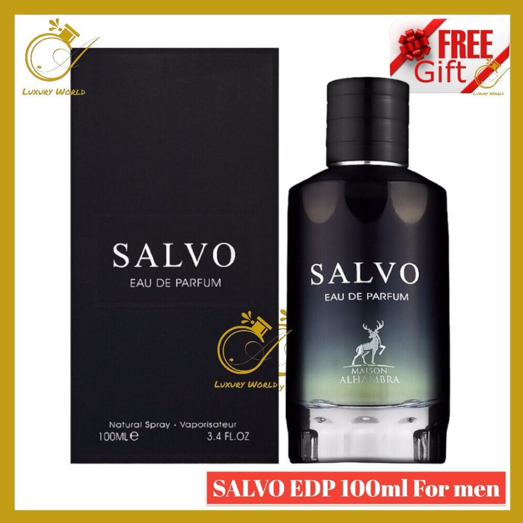 💯Original Salvo Eau de Parfum EDP Perfume For Men 100ml | Shopee Malaysia