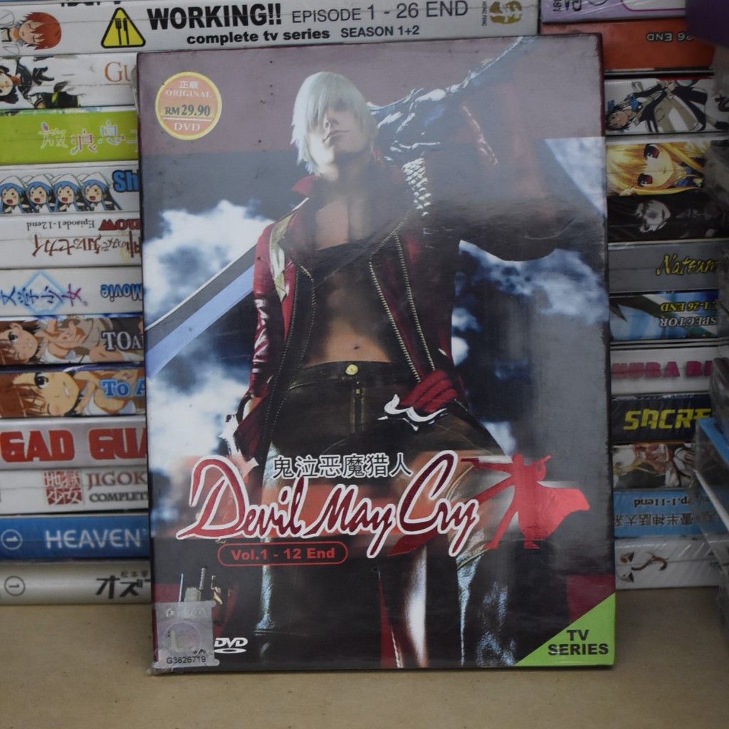 Devil May Cry The Animation 1-12 End JPN Anime DVD | Shopee Malaysia