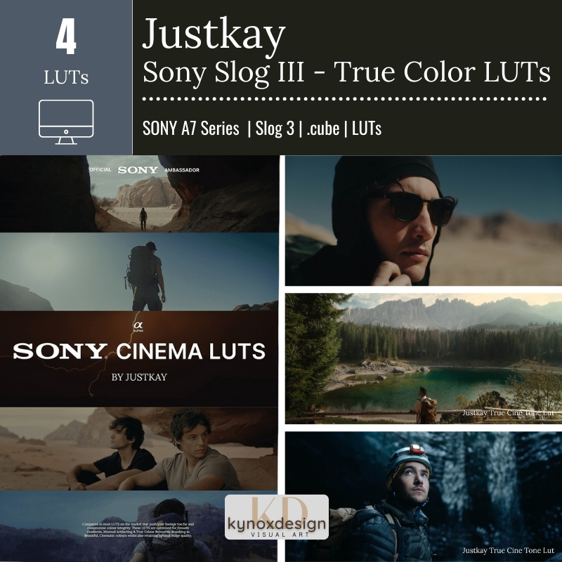 [LUTs/Video Filter] Justkay Sony Slog III - True Color LUTs for ...
