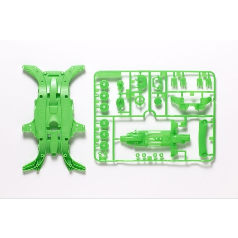 Tamiya 95052 MA Fluorescent-Color Chassis Set (Green) | Shopee Malaysia