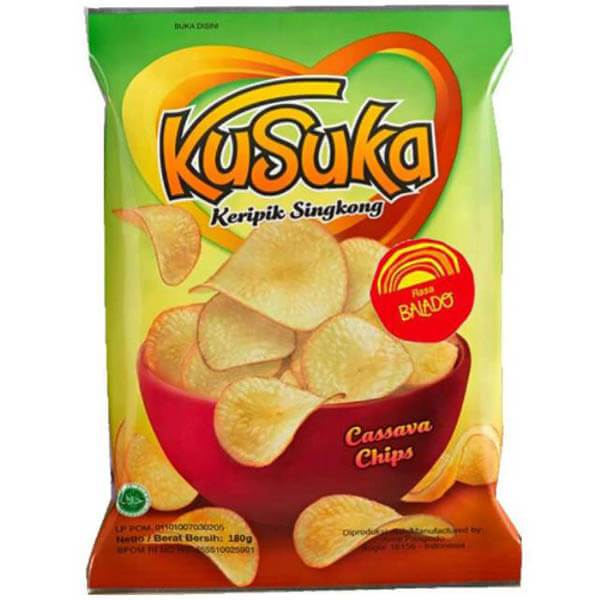 Kusuka Singkong Rasa Balado 180g | Shopee Malaysia