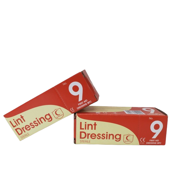 MEDISHIELD FIRST AID STERILE LINT DRESSING (NO.9) (EXP: 12/2024 ...