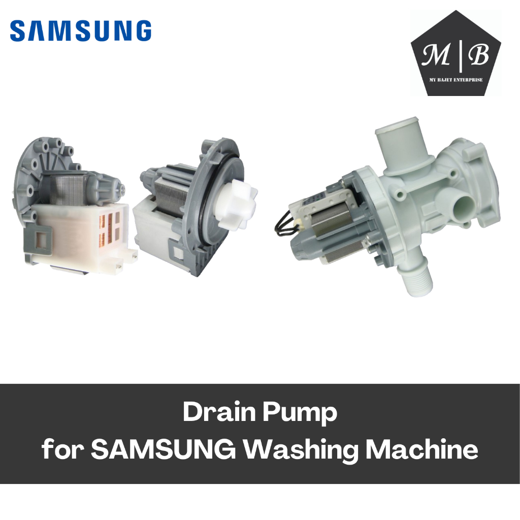 [𝐑𝐄𝐀𝐃𝐘 𝐒𝐓𝐎𝐂𝐊] SAMSUNG Front Load Washing Machine Drain Pump DC3100045D