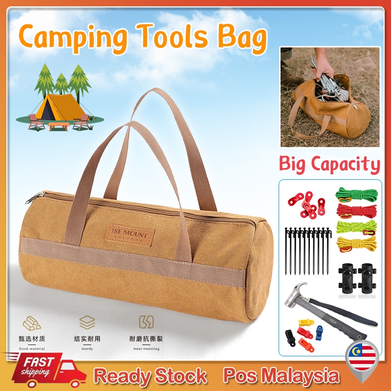 big-capacity-camping-tool-handbag-storage-outdoor-cylinder-toolkit-bag