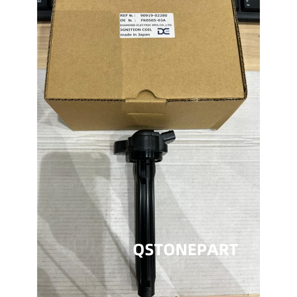 TOYOTA VELLFIRE GGH30 100 ORIGINAL DIAMOND IGNITION COIL 1PCS 4PIN