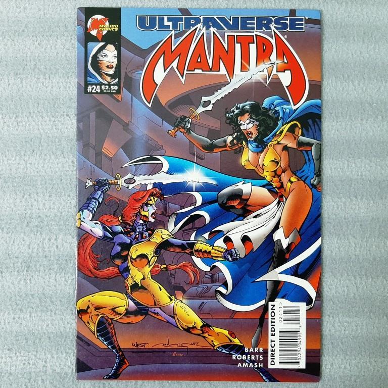 Mantra #24 (Malibu/Ultraverse Comics) I-P (FINAL Issue) Mike W Barr ...