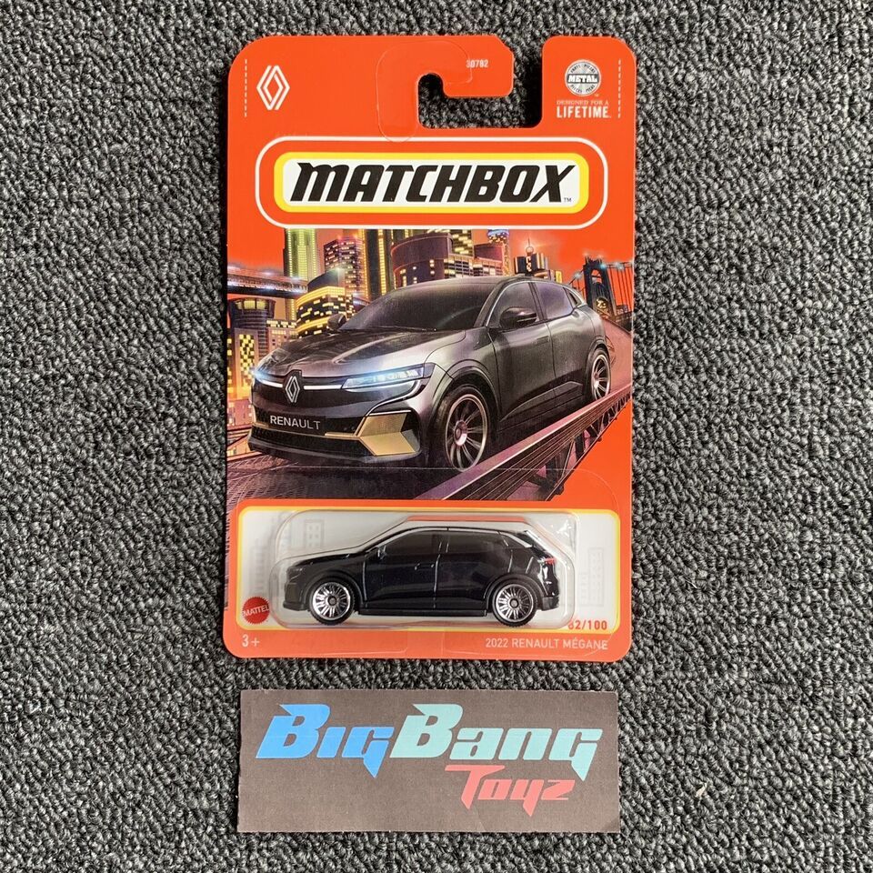 Miniature Matchbox Renault Mégane GT 2022 - Modèle 1/64 Neuf - Blanc - Collection 2025 #103/125