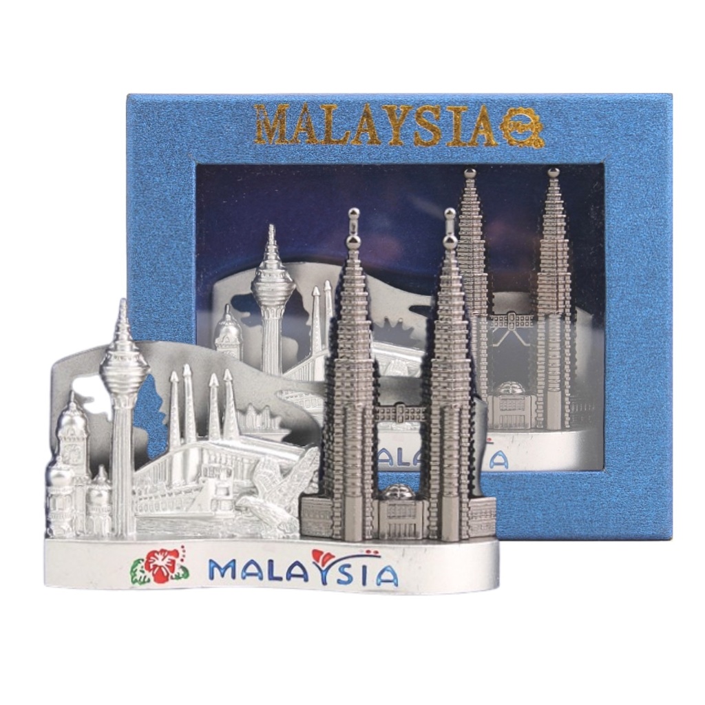 Malaysia Pewter Petronas Twin Tower KLCC Black | Shopee Malaysia