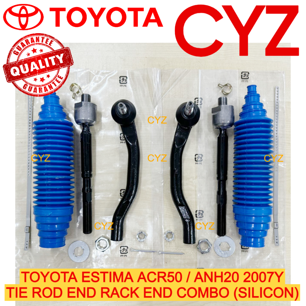 Combo Set Toyota ESTIMA ACR50 ALPHARD VELLFRE ANH20 Tie Rod End / Rack ...