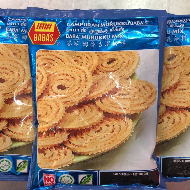 Babas murukku mix Baba's 500g BABA'S TEPUNG MURUKKU 500g ready made ...