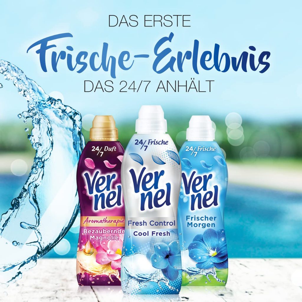 Vernel Concentrated Fabric Softener Liquid 850ml | Shopee Malaysia