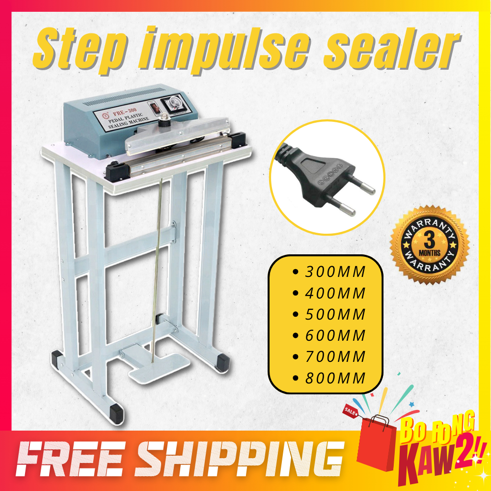 Foot Pedal Sealing High Quality Step Sealer Machine Impulse Plastic Bag ...