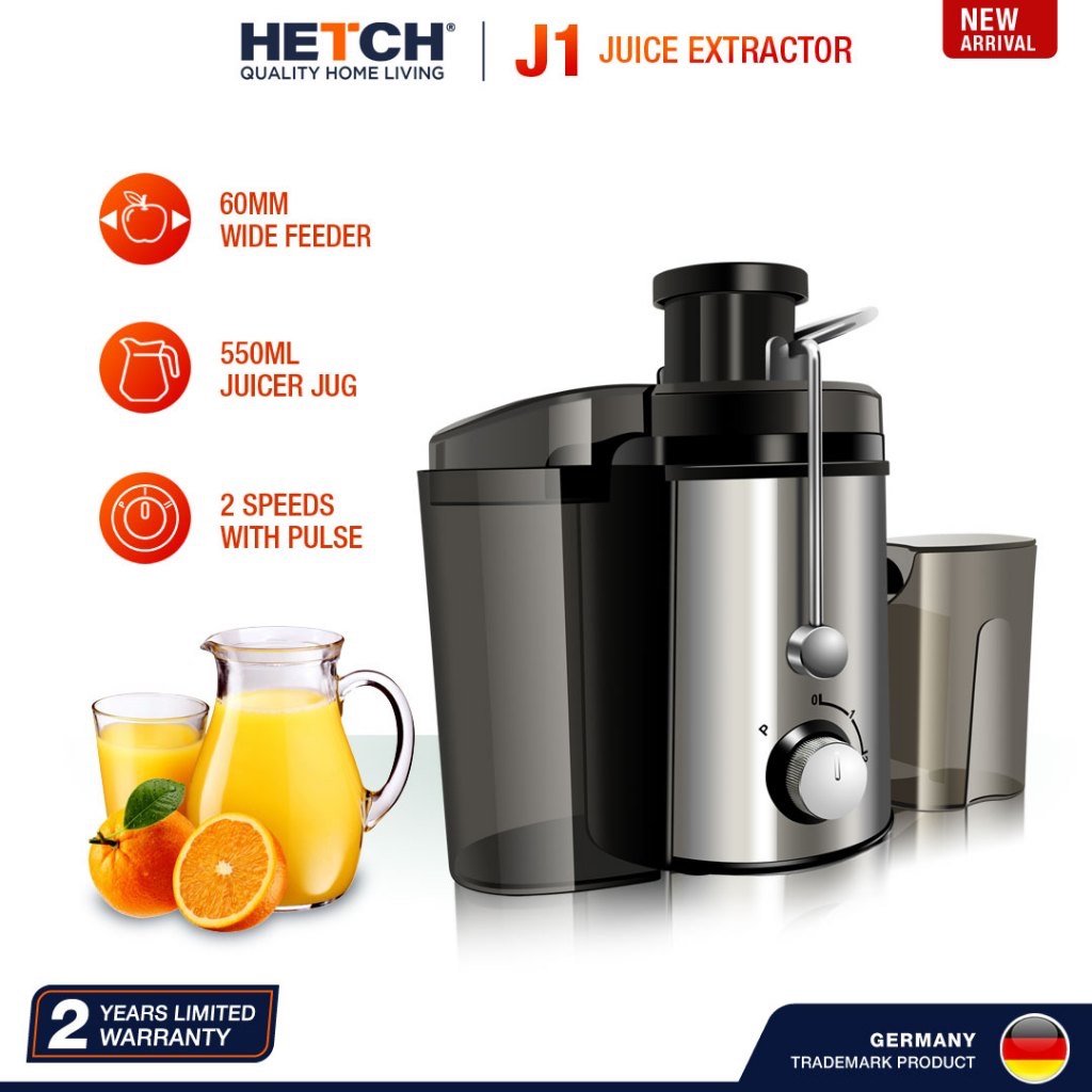 HETCH J1 Juice Extractor JET-1611-HC | Shopee Malaysia