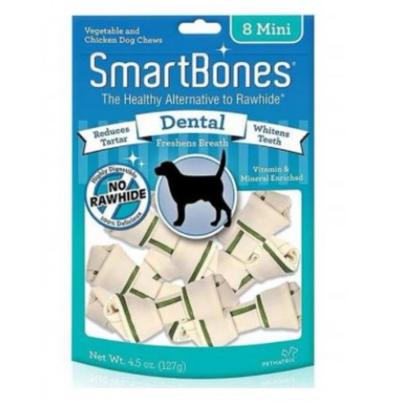 Smartbones Chews Mini (DENTAL) 8PCS (127G) | Shopee Malaysia