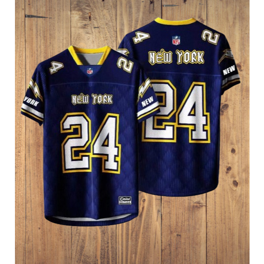 Zahana Fashion】CB 9891 Jersey NFL Football Viral/Logo Sulam