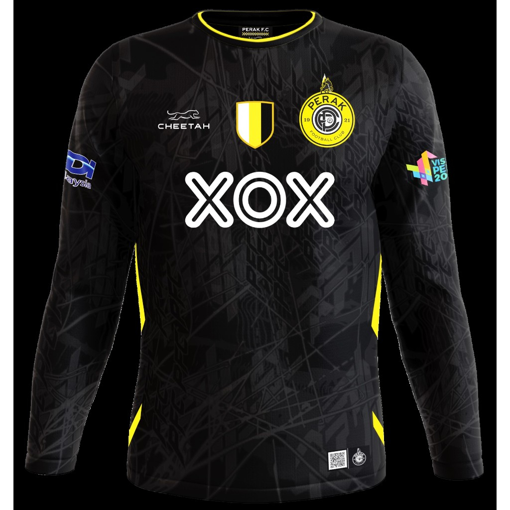 Perak FC Merchandise PFC Away Jersey Fan Issue Long Sleeve Season 2024/ ...