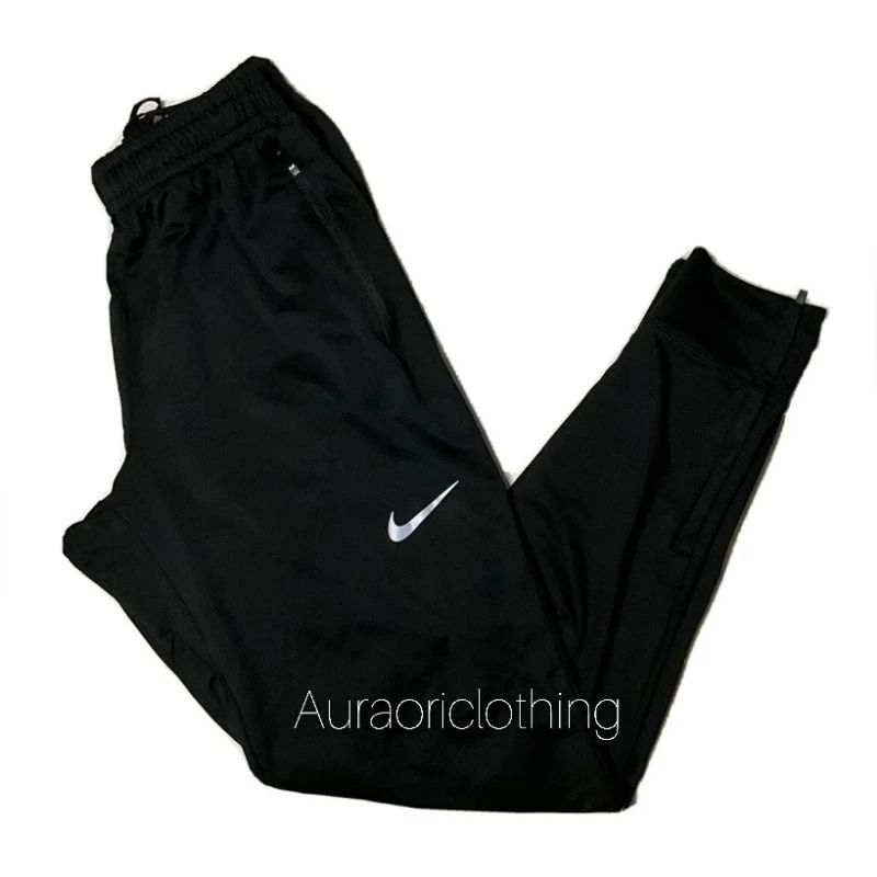 Nike Men’s Jogger Running Small Black Essential Knit [CD8354 Zipper