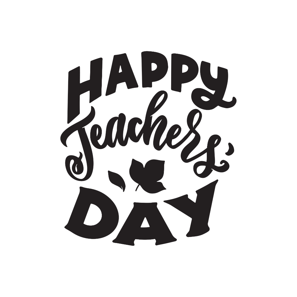 A4/A5 Selamat Hari Guru Happy Teachers Day Vynil Sticker for Bobo Foil