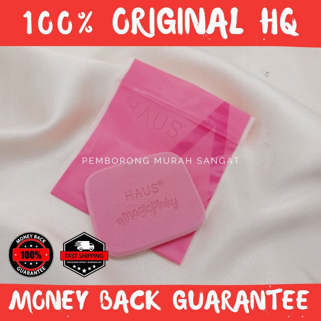 HAUS SPONGE MAGIC PINKY SMOOTH SPONGE | SUPER SMOOTH COMPACT SPONGE ...