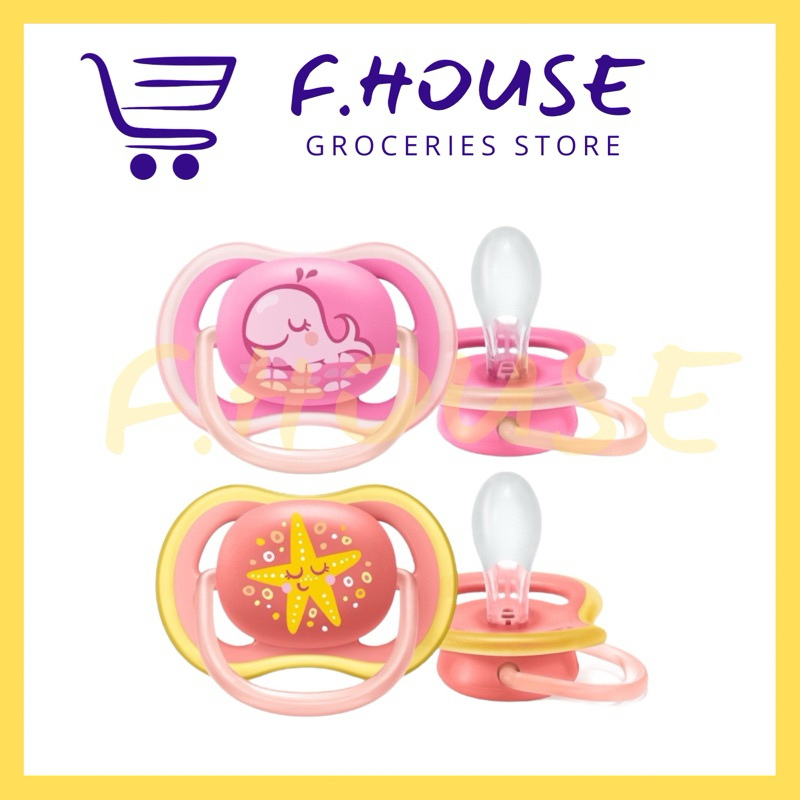 Philips Avent Ultra Air Pacifier 618m Boy/Girl (2 pcs) Shopee Malaysia