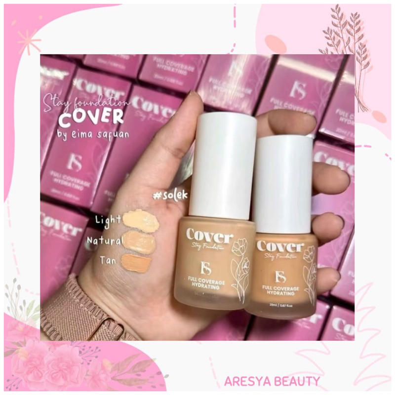 COVER STAY FOUNDATION EIMA SAFUAN FULL COVERAGE 20ML | Shopee Malaysia